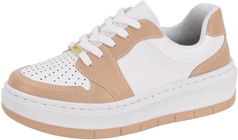 Tênis Feminino Vizzano Pelica Branco/preto
