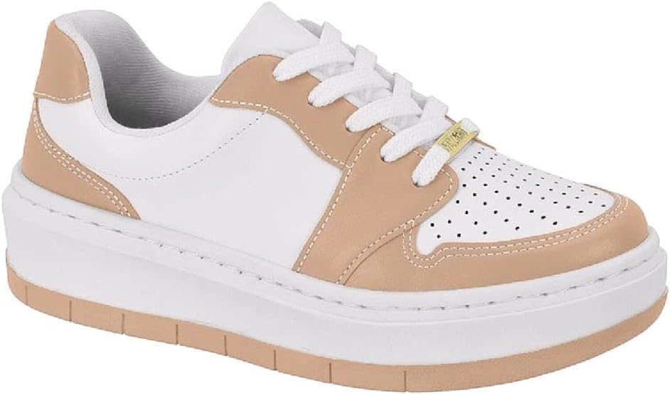 Tênis Feminino Vizzano Pelica Branco/preto