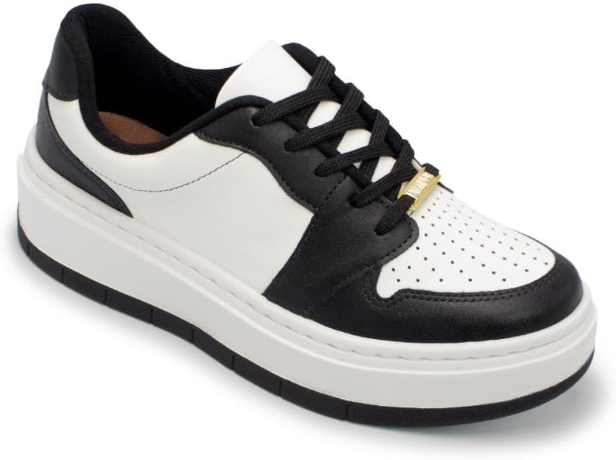 Tênis Feminino Vizzano Pelica Branco/preto