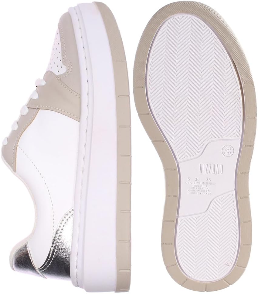 Tênis Feminino Metalizado Premium Vizzano