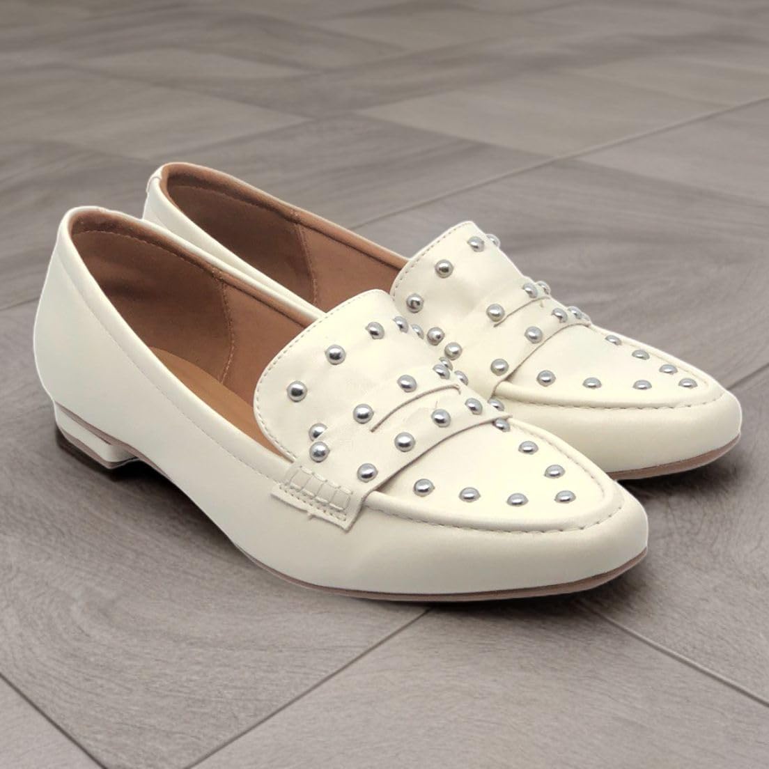 Sapato Vizzano Feminino Mocassim Conforto Esferas