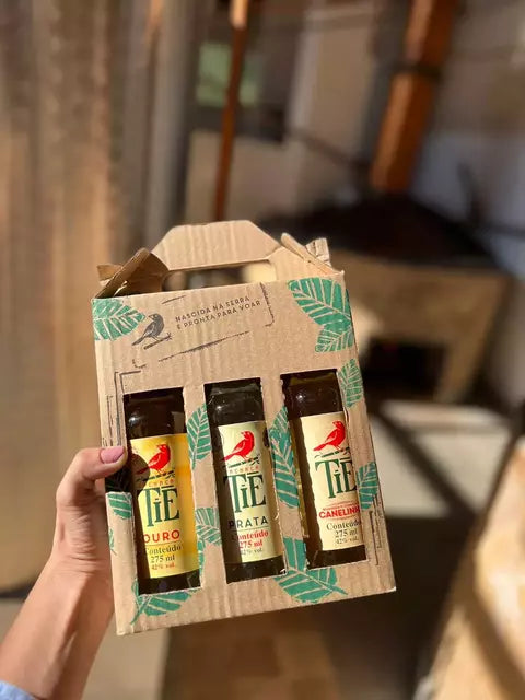 Kit Cachaças Tradicionais Tiê